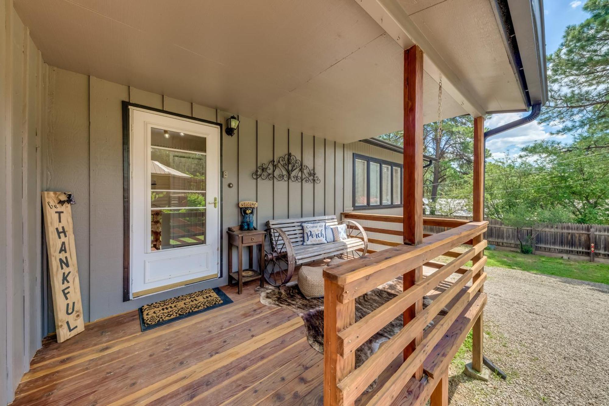 Ruidoso Home With Patio, Walk To Restaurants! Esterno foto