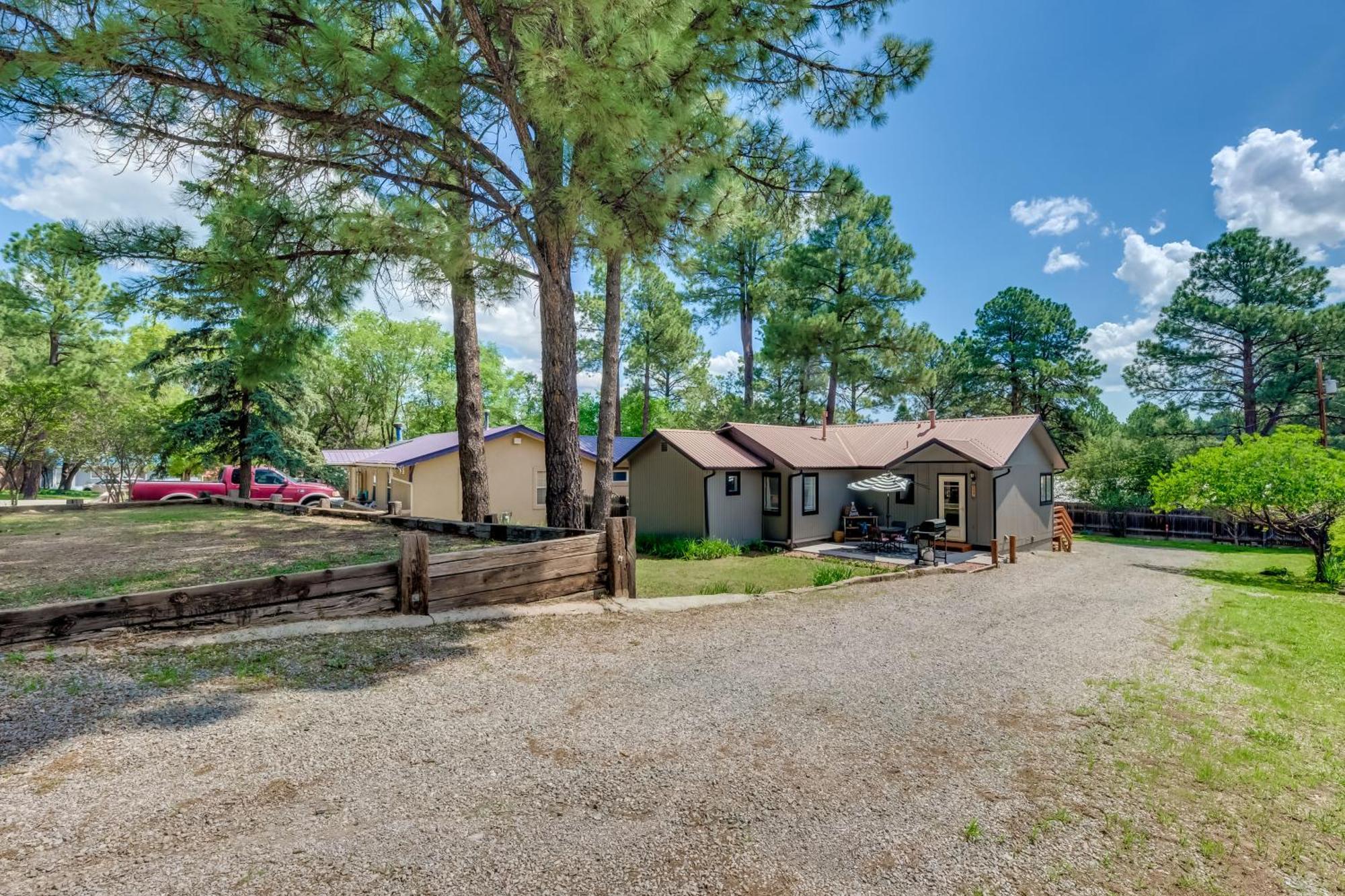 Ruidoso Home With Patio, Walk To Restaurants! Esterno foto