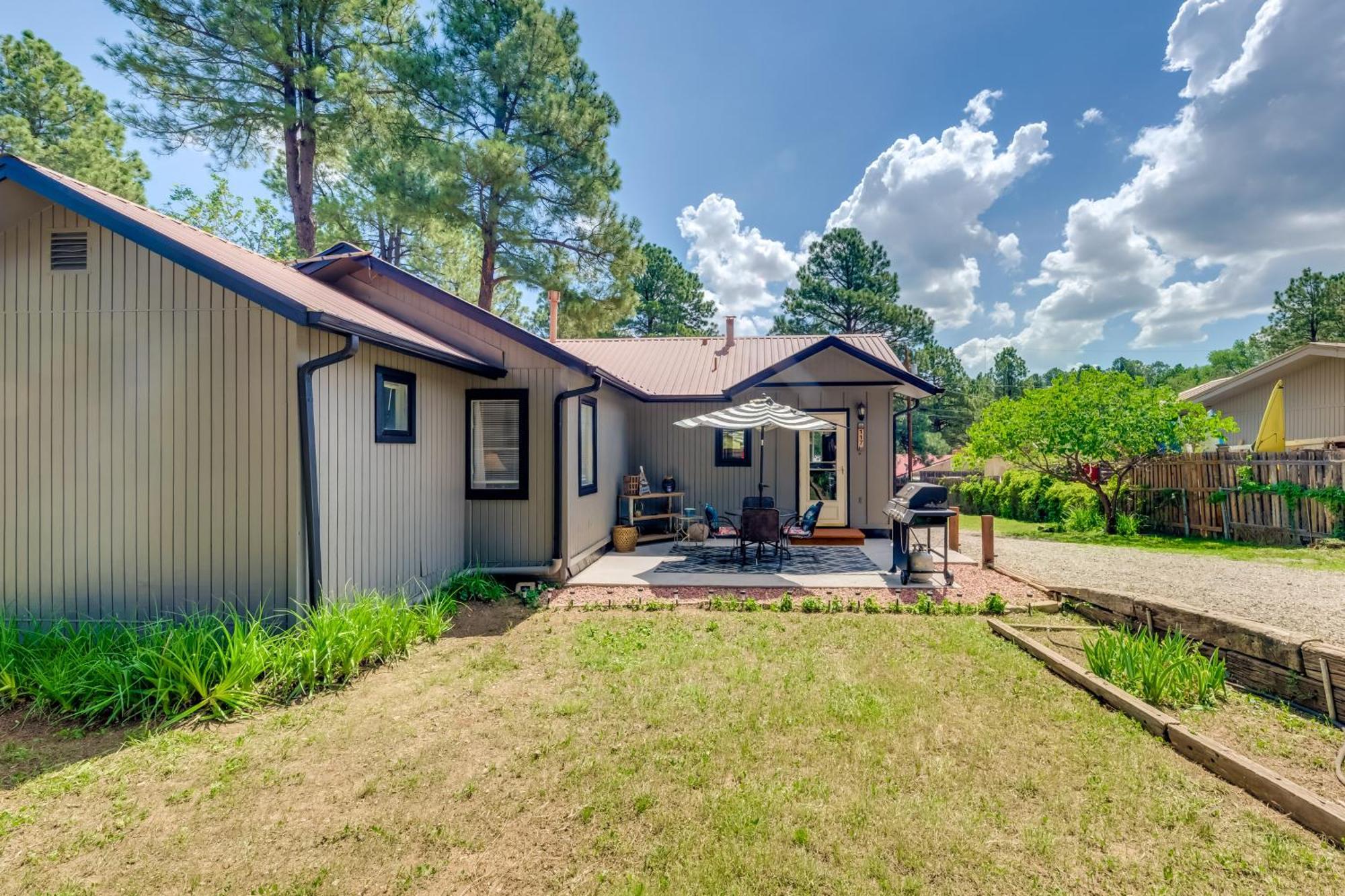 Ruidoso Home With Patio, Walk To Restaurants! Esterno foto