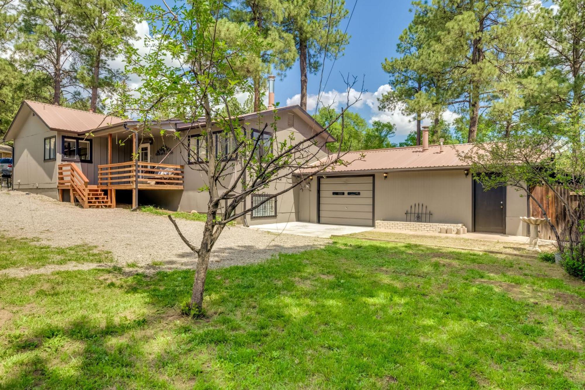 Ruidoso Home With Patio, Walk To Restaurants! Esterno foto