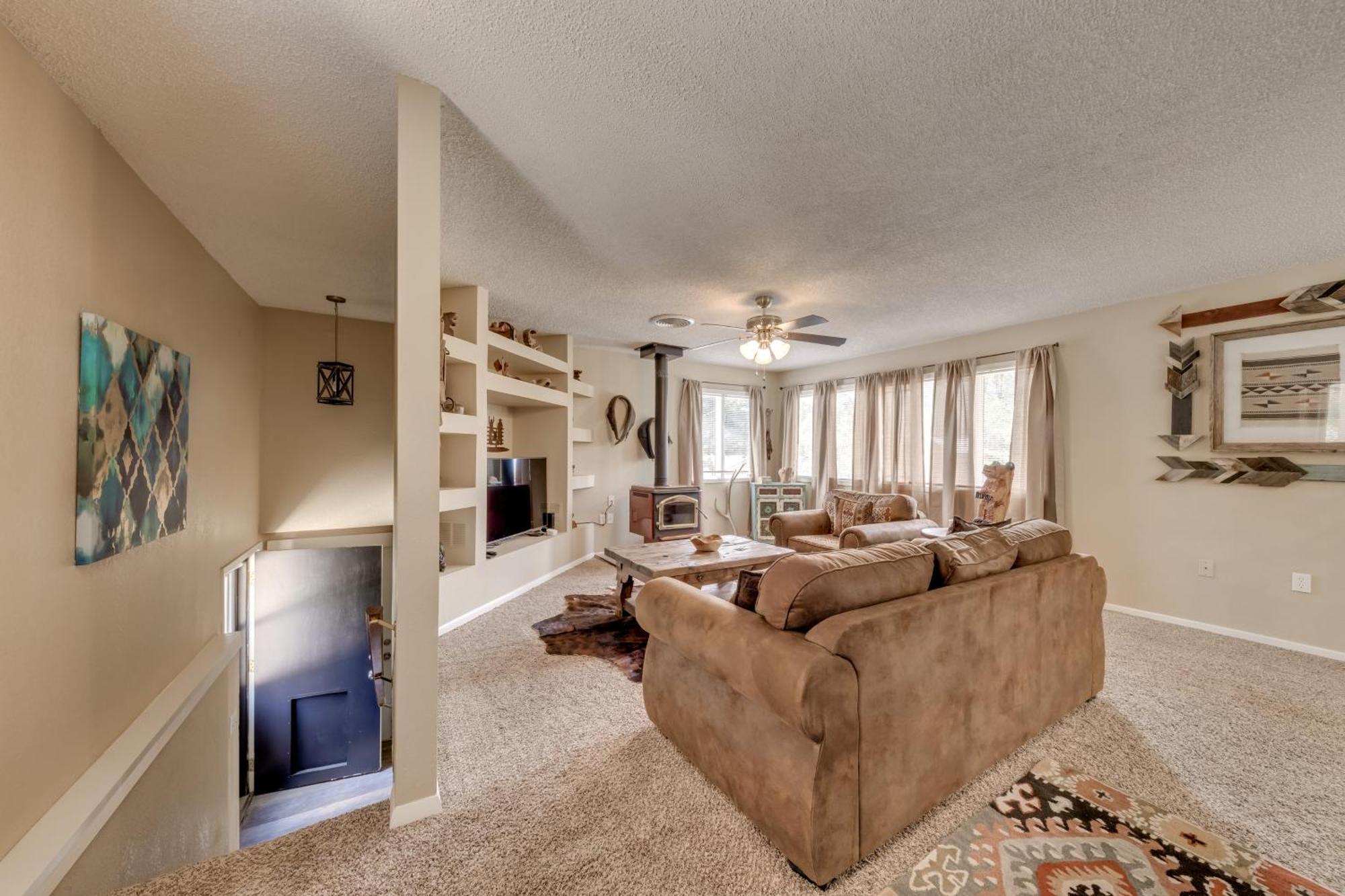 Ruidoso Home With Patio, Walk To Restaurants! Esterno foto