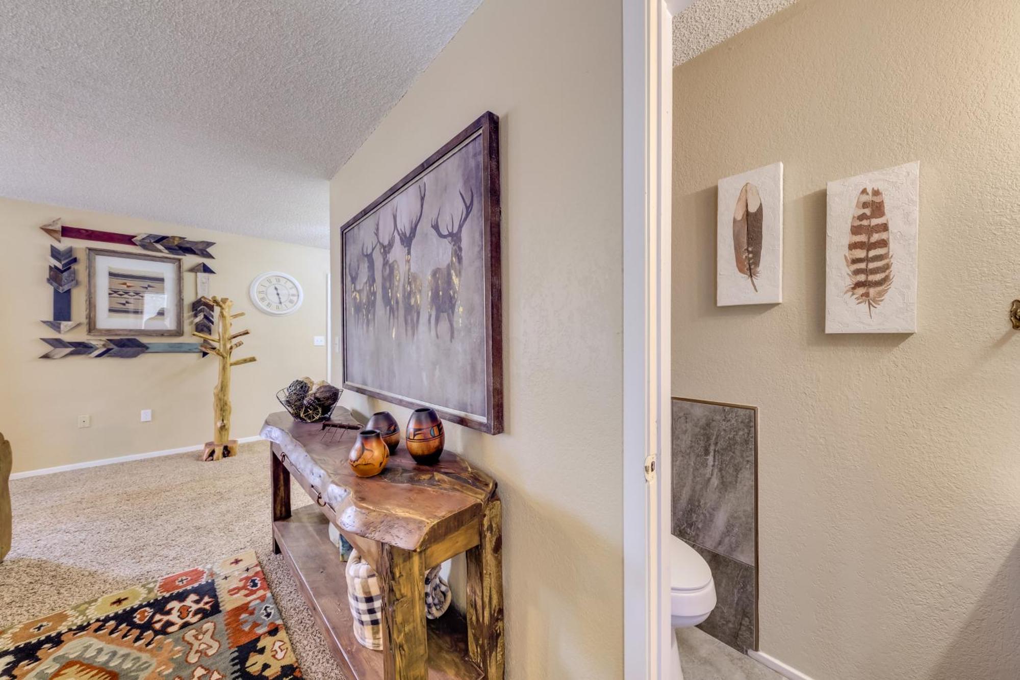 Ruidoso Home With Patio, Walk To Restaurants! Esterno foto
