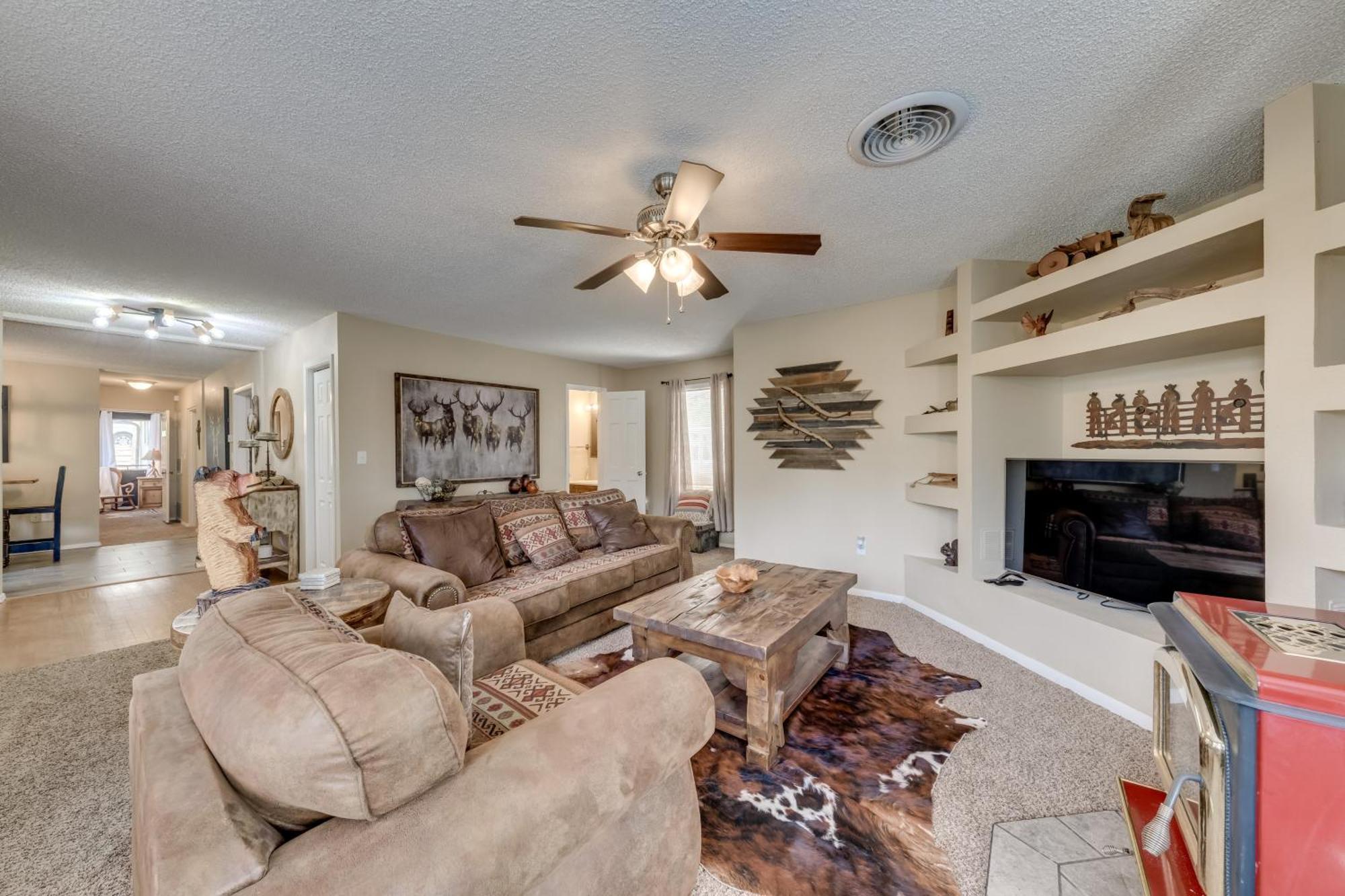 Ruidoso Home With Patio, Walk To Restaurants! Esterno foto